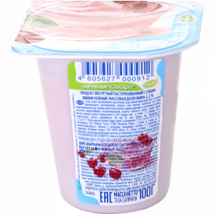 Продукт йогурт"НЕЖНЫЙ"ст(вишня)1.2%