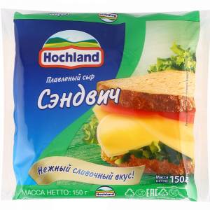 Сыр "ХОХЛАНД" (сандвич) Россия 150 г