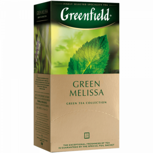 Чай "GREENFIELD"(зел.мелиса