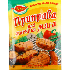 Приправа "ЛЮБИСТОК"(д/жарки мяса)Укр.30г