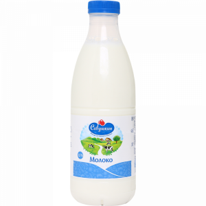 Молоко "У/ПАСТЕРИЗОВАННОЕ"2.5% (п/бут)1л