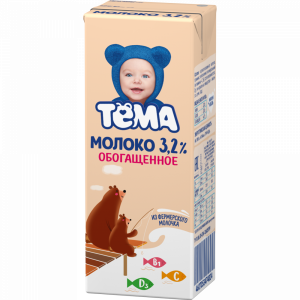 Молоко"ТЁМА"(3.2%