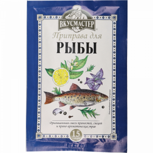 Приправа "ВКУСМАСТЕР" (д/рыбы) 15г