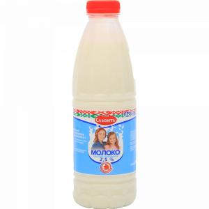 Молоко "У/ПАСТЕРИЗОВАННОЕ"2.5% (бут)0.9л