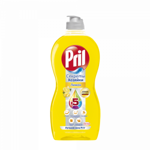 Сред.д/пос."PRIL" (лимон 3-Актив) 450мл