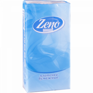 Платки бумажные "ZENO" (10 шт)