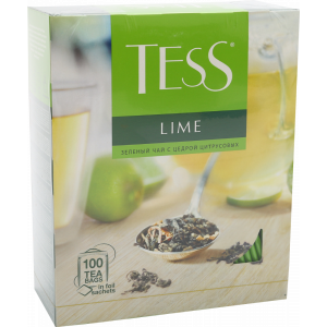 Чай "TESS LIME" (зеленый) 150г