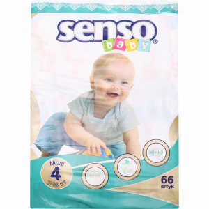 Подгузники "SENSO BABY" (4-66)