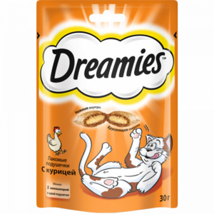 Лакомство"DREAMIES"(для кошек