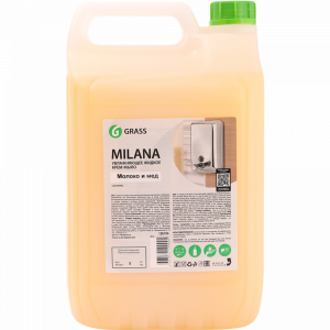 Крем-мыло жидкое "MILANA" (молоко/мед)5л