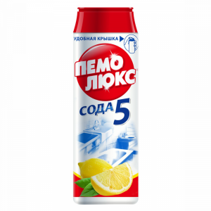 Чист.порошок "ПЕМОЛЮКС" (лимон) 480г