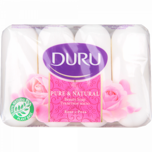 Мыло "DURU" (пьюр/натурал.розас