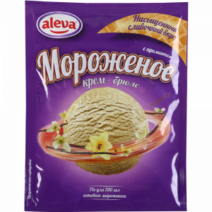 Мороженое сухое "Aleva" крем-брюле