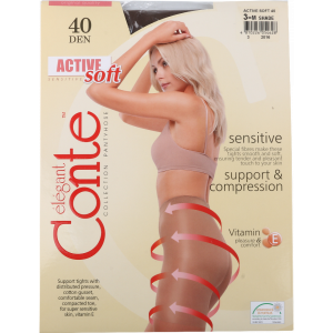 Колготки "CONTE"(el.Act soft 40shade