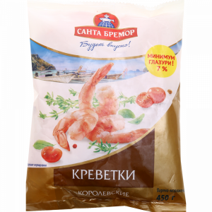 Мясо креветки"КОРОЛЕВСКАЯ"(вар/зам)450г