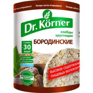 Хлебцы "Dr. Korner" хруст.бородинск