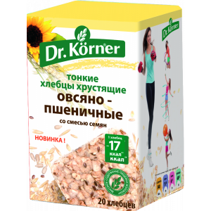 Хлебцы "Dr.Korner" овс-пшен/смесь семян