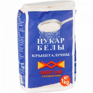 Сахар-песок "СЛАДКАЯ ЛИНИЯ"(крист.)1кг