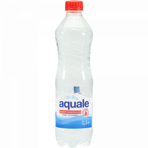 Вода пит. газ. "AQUALE" 0.5л
