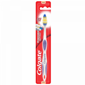 Зубн.щетка"COLGATE"(классика здоров)фиол