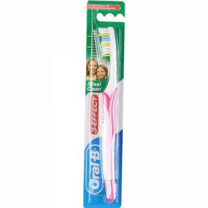 Зубн.щетка"ORAL-B 3-EFF MAXI CLEAN"малин