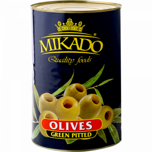 Оливки зеленые "Микадо" без/к 4100г