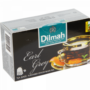 Чай черн."DILMAH"(бергамот)20х1.5г