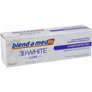 Зуб.паста"BLEND_A_MED"(3D White Luxe)75м