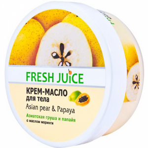 Крем-масло д/т."FRESH JUICE"(груш.)225мл