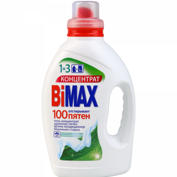 Гель д/стирки «BIMAX» (100 пятен) 1500г