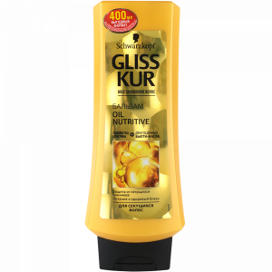 Бальзам д/в"GLISS KUR"(Oil Nutrit.)400мл