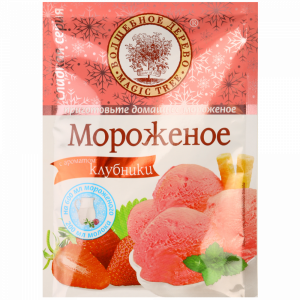 Мороженое "С АРОМАТОМ КЛУБНИКИ" 70г