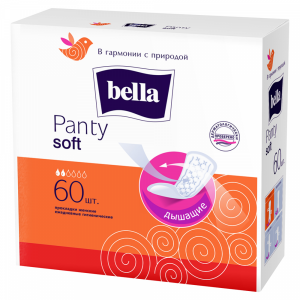 Прокладки женские"BELLA PANTY SOFT" 60шт
