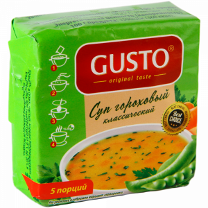 Суп "GUSTO" (гороховый) 200г
