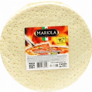 Основа д/пиццы "MARIOLA" (замор) 350 г
