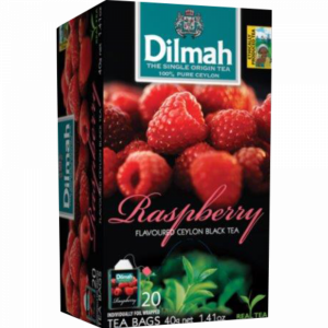 Чай "DILMAH" Raspberry(черный)20х1
