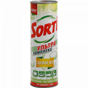 Чист.средство "SORTI" (лимон) РФ 500 г