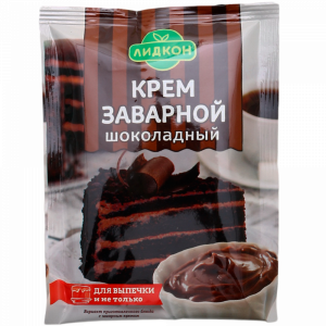 Крем заварной "ЛИДКОН" (шоколадный) 100г