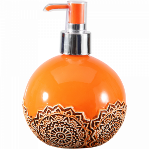 Дозатор для мыла (Арт.KM1403) оранж