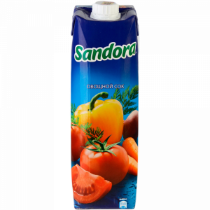 Сок"САНДОРА"(овощной с мякотью)0.95л