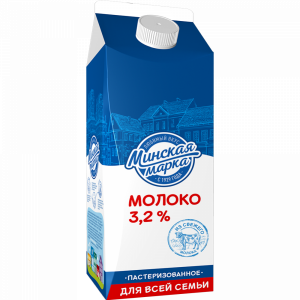 Молоко"МИНСКАЯ МАРКА"3