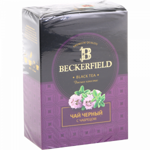 Чай черный "BECKERFIELD"(с чабрецом)100г