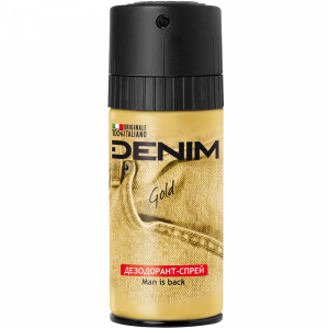 Дезодорант-спрей "DENIM" (Gold) 150 мл