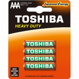 Элемент пит."TOSHIBA"(R03KG BP-4TGTE SS)