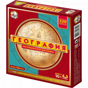 Игра "ГЕОГРАФИЯ" (дет.наст.) 02833