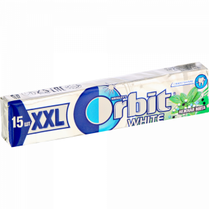 Жеват.рез."ORBIT WHITE SPEARMINT XXL"20г