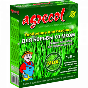 Удобрение"AGRECOL"д/газ.против мха 1