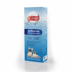 Жидкость д/полости рта кошек"CLINY"100мл