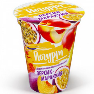 Йогурт "ПЕРСИК-МАРАКУЙЯ" 2%