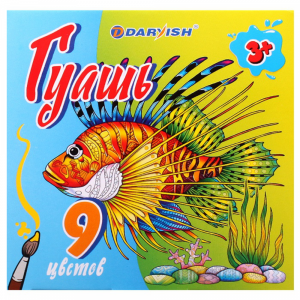 Краски гуашевые«DARVISH"(рыба